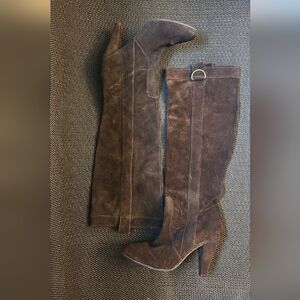 NWOT Aldo Brown Suede leather Boots - Size 39